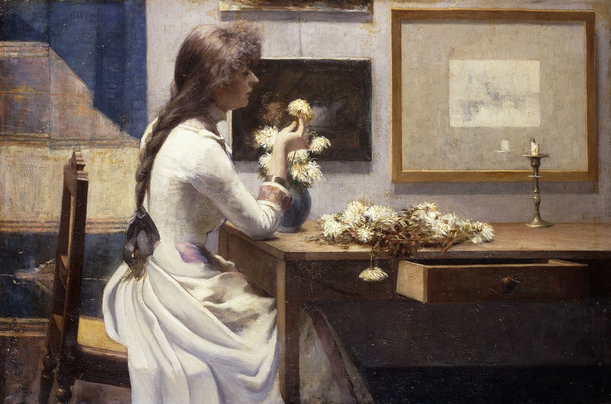På morgonen; Le matin, 1889 av Freke Field