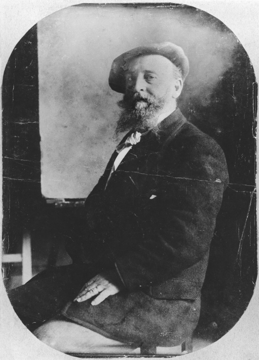 Alfred Sisley (1839-99) c.1895 av French Photographer