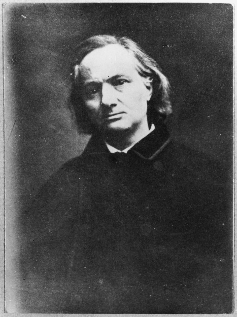 Charles Baudelaire (1821-67) av French Photographer
