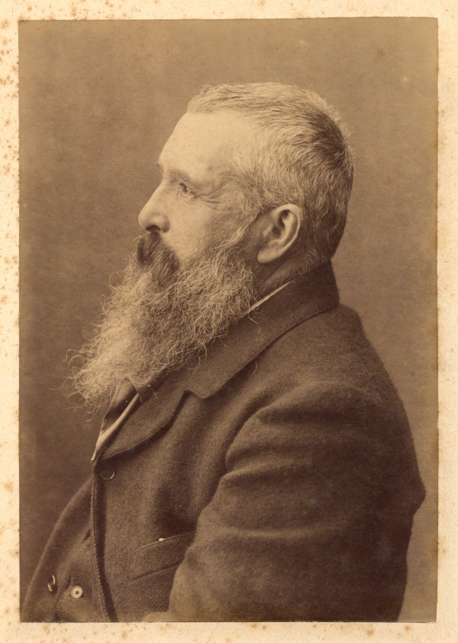 Claude Monet (1841-1926) tidigt 1900-tal (albumintryck) av French Photographer