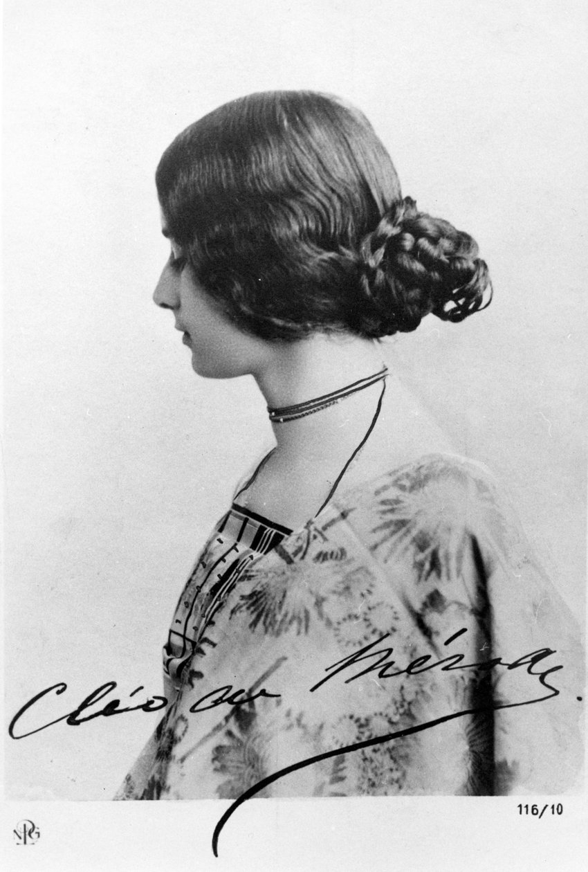Cleo de Merode, ca 1890-talet av French Photographer