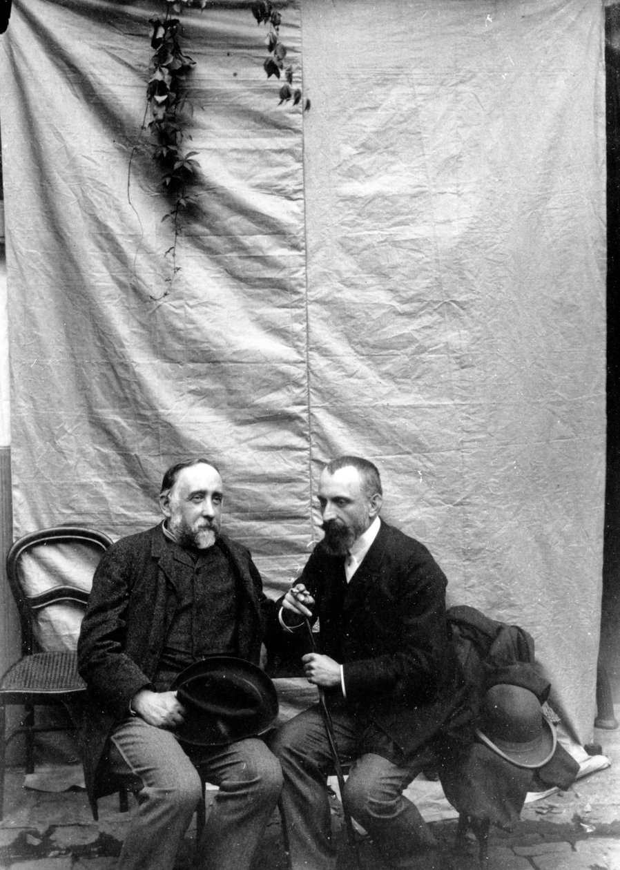 Degas med Chausson av French Photographer