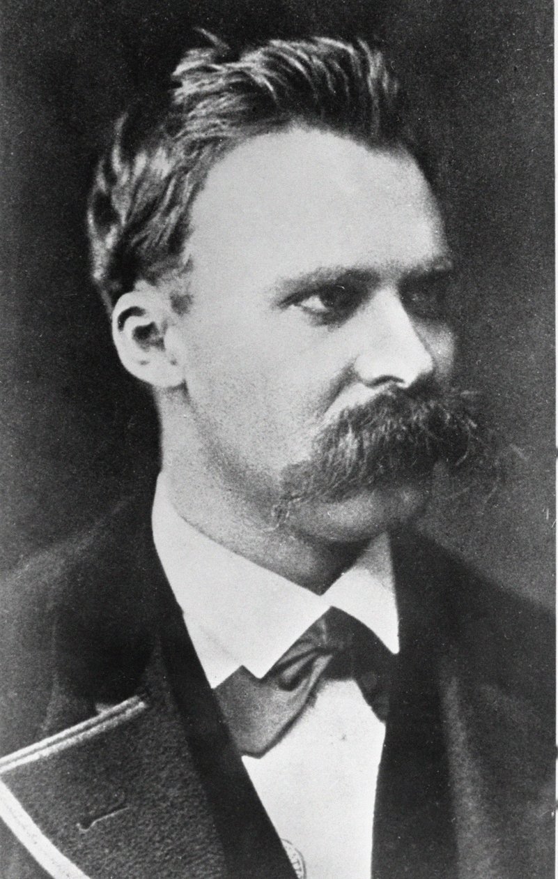 Friedrich Wilhelm Nietzsche (1844-1900) 1873 av French Photographer