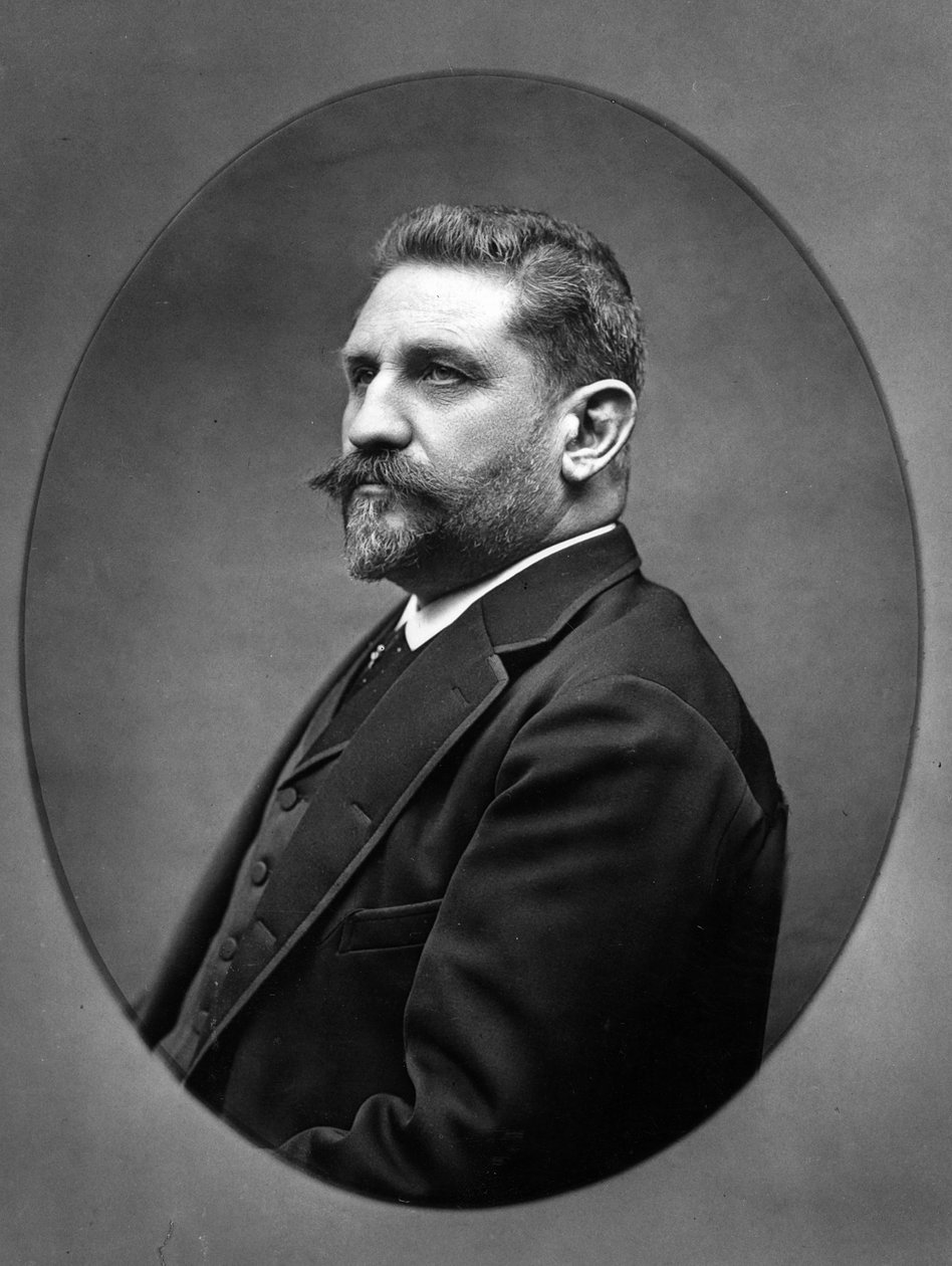 General Boulanger swed av French Photographer