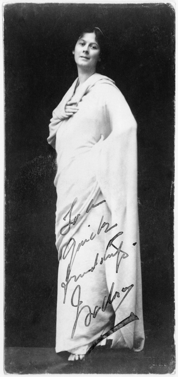 Isadora Duncan (1877-1927) av French Photographer