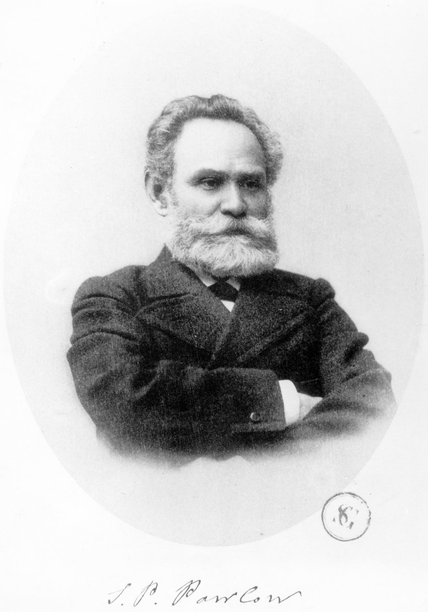 Ivan Petrovich Pavlov (1849-1936) av French Photographer