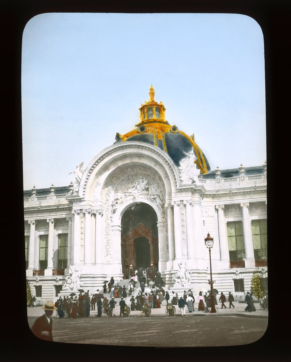 Parisutställning: Petit Palais, 1900 (lanternbild) av French Photographer