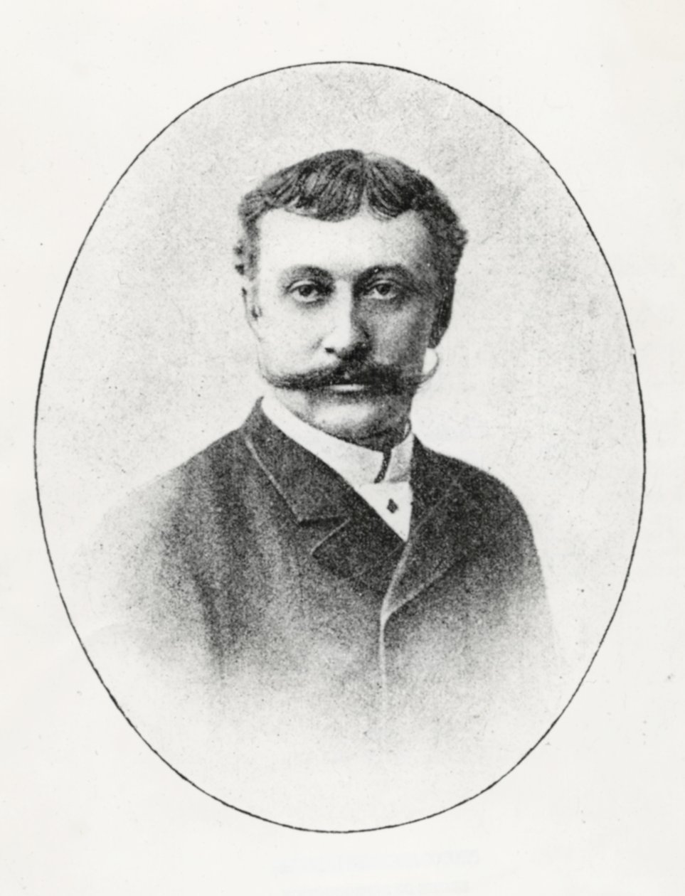 Porträtt av Charles Francon av French Photographer