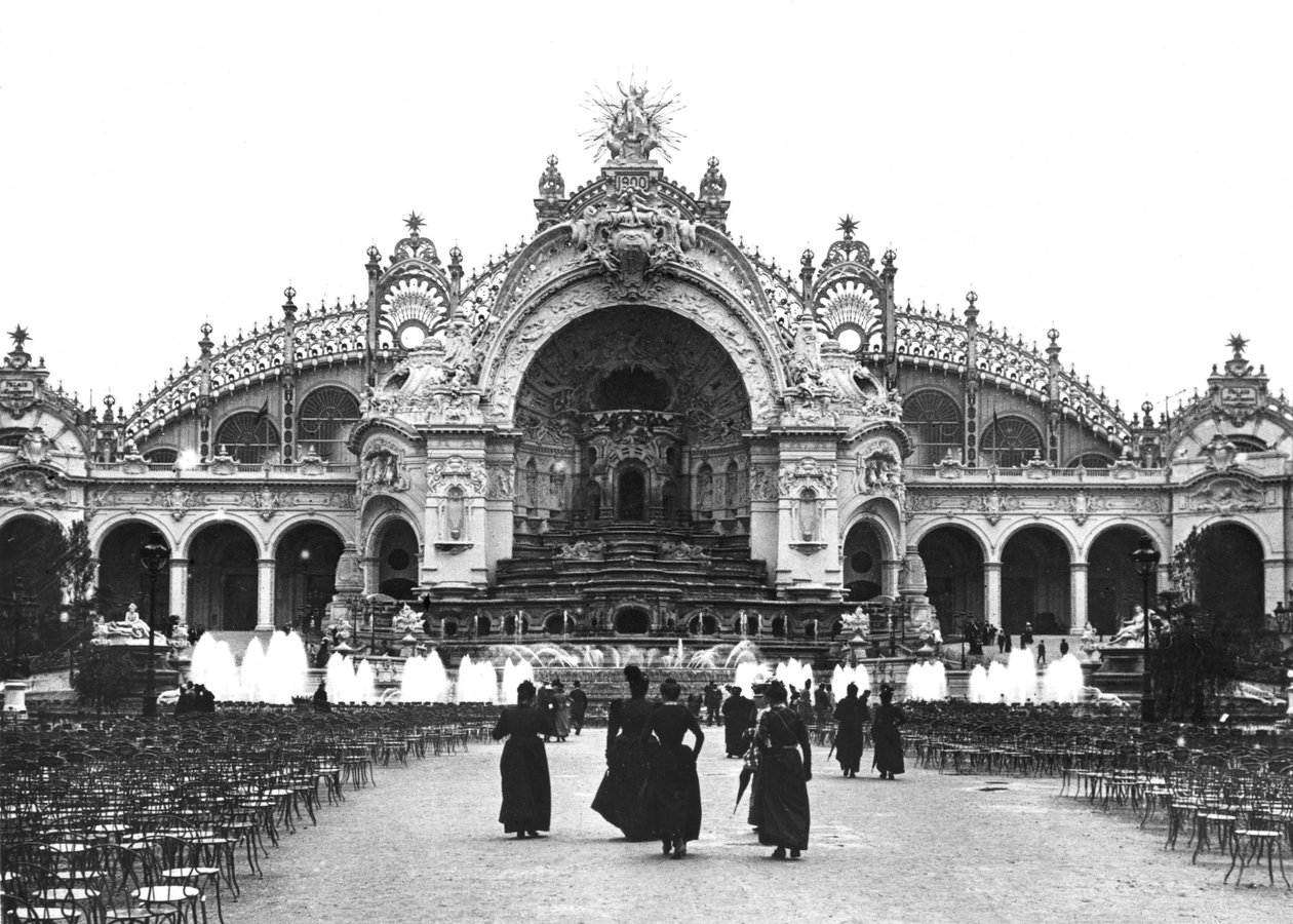Elektricitetspalatset vid den allmänna utställningen 1900, 1900 av French Photographer