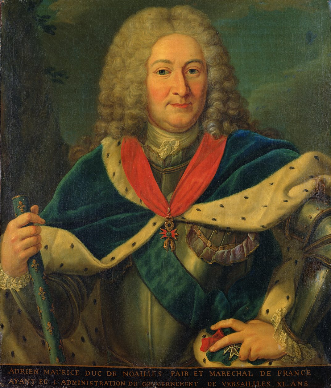 hertig Adrien-Maurice de Noailles (1678-1766) av French School