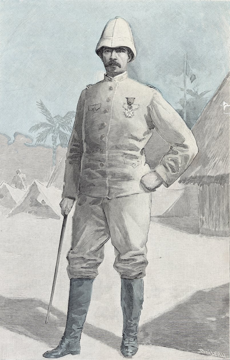 General Alfred Amedee Dodds (1842-1922) av French School