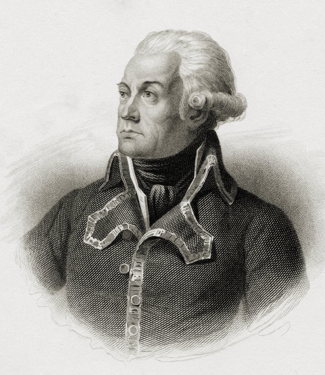 General Charles Francois Duperier Dumourier (1739-1823) av French School