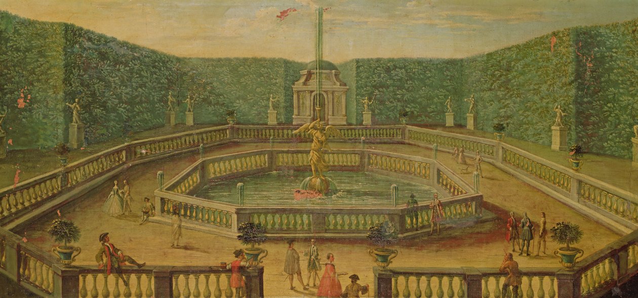 "Grove of Fame", Versailles av French School