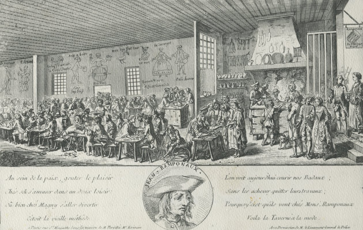 Jean Ramponneaus krog av French School