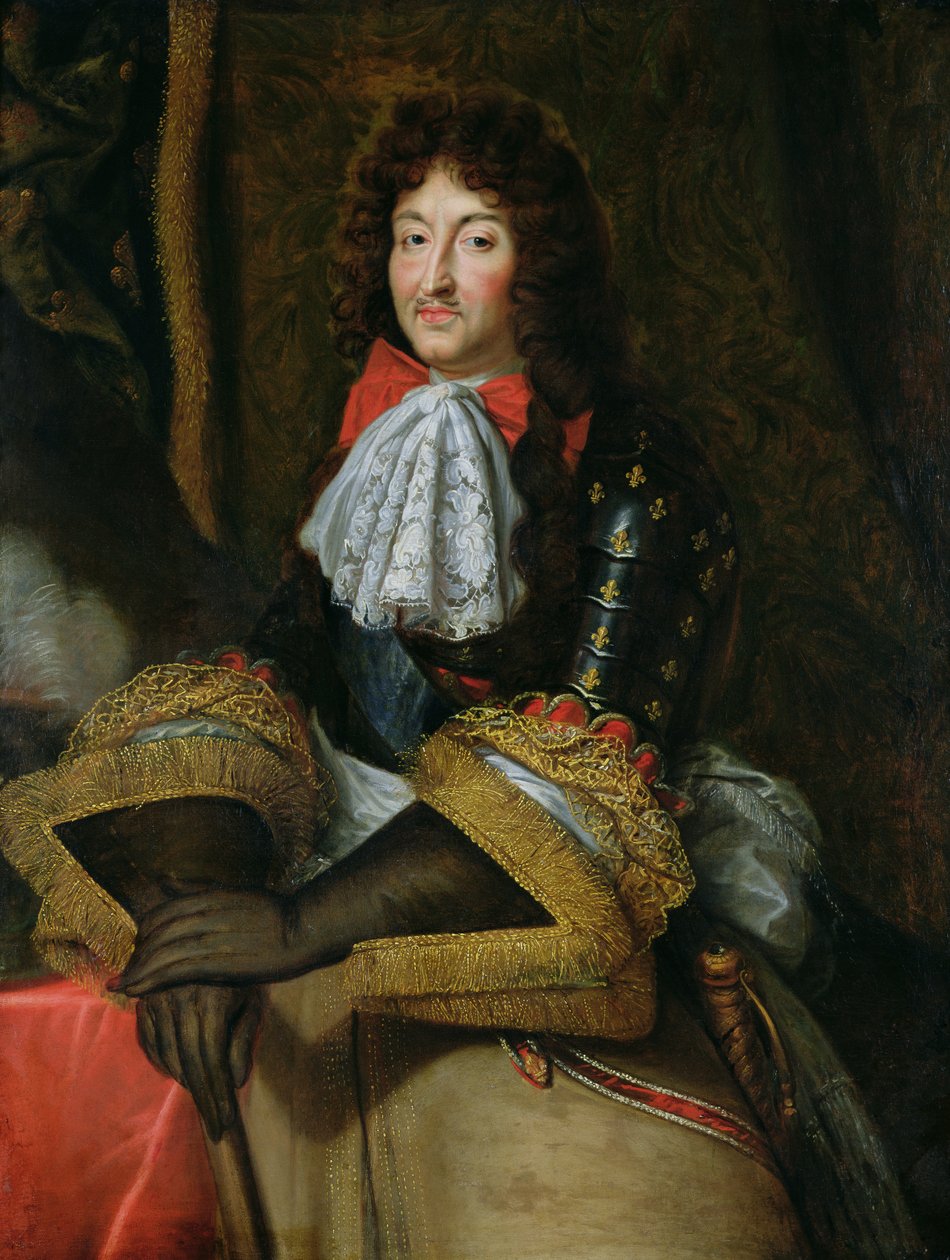 Ludvig XIV (1638-1715) av French School