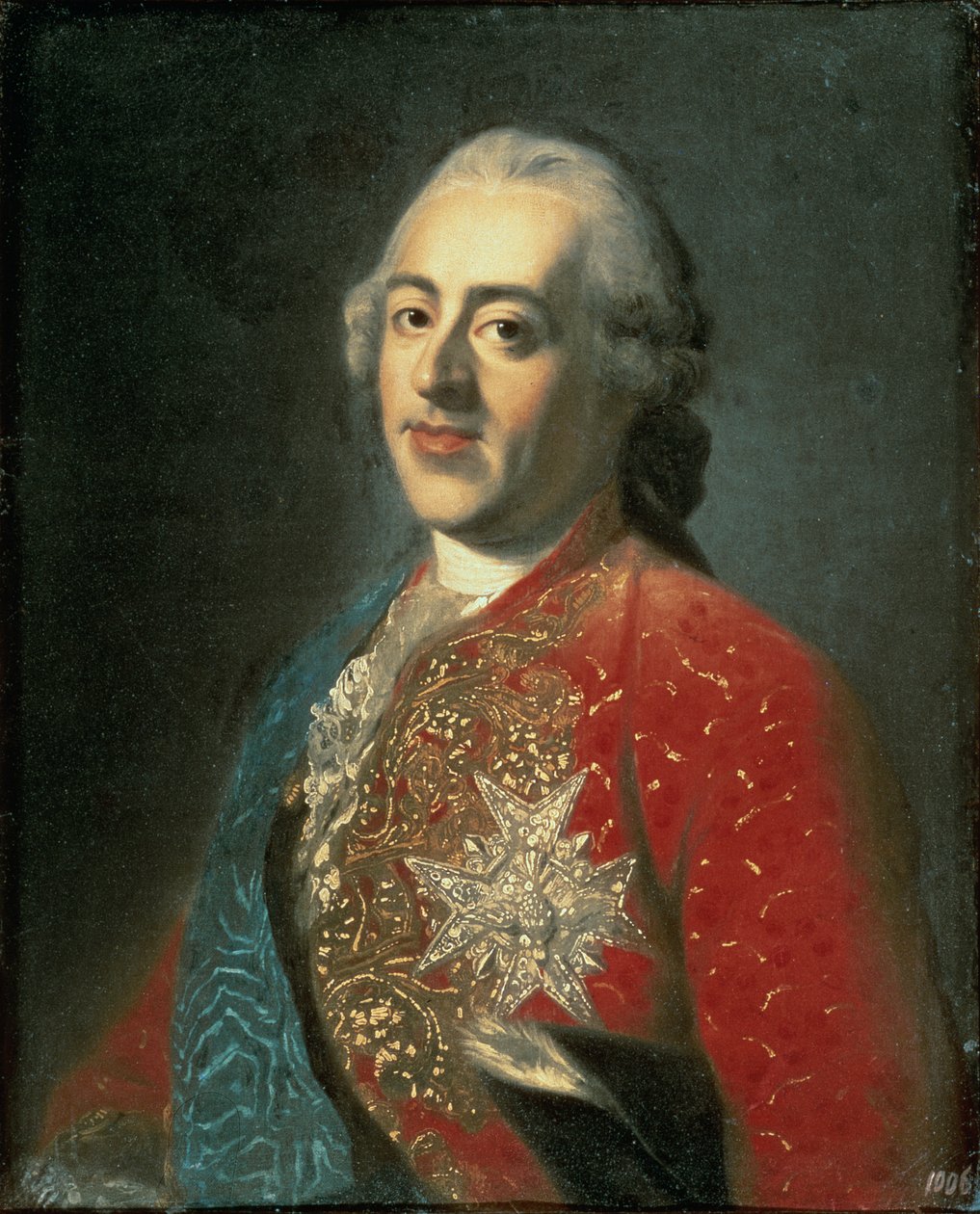 Ludvig XV (1710-74) av French School