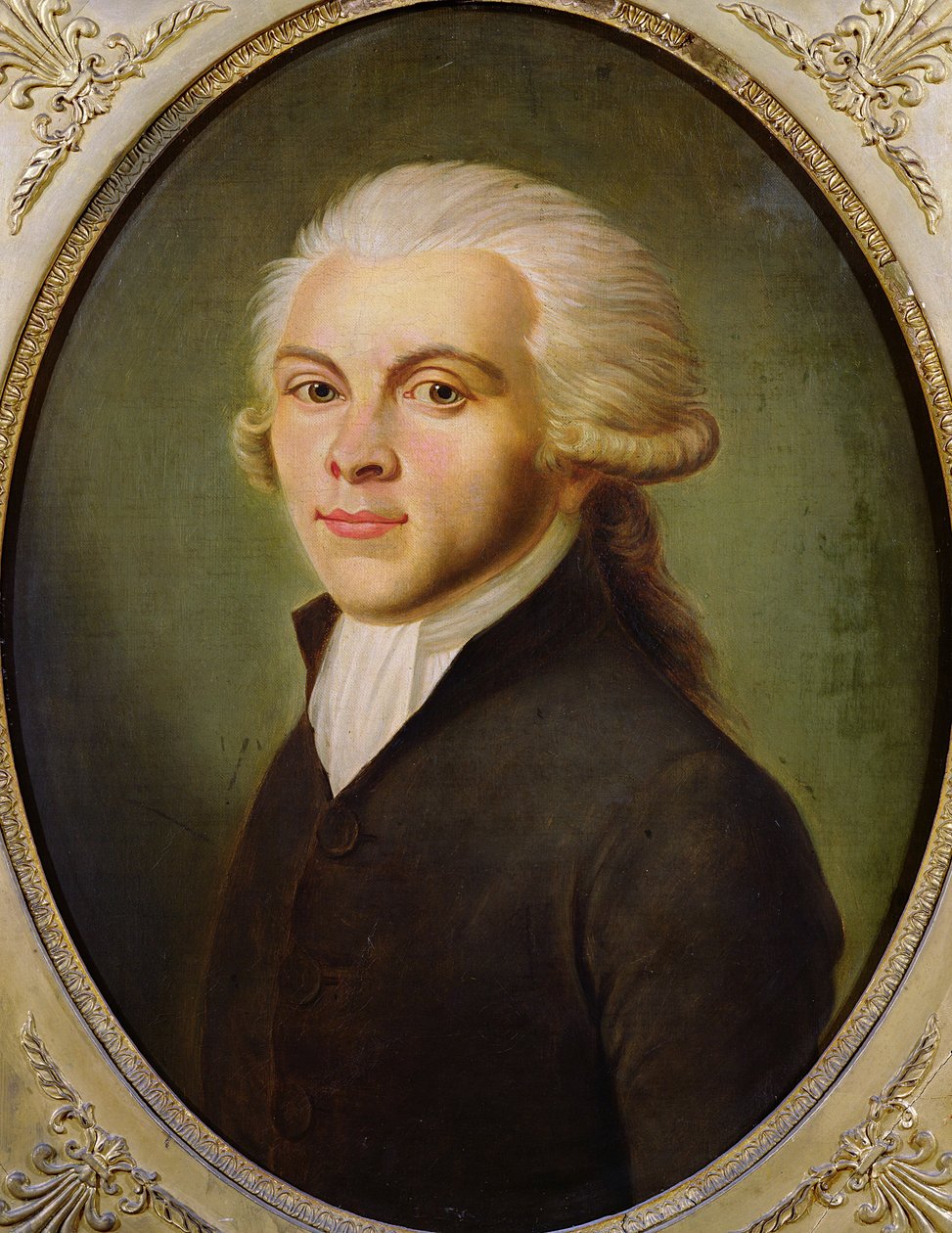Maximilien de Robespierre (1758-94) c.1793 av French School