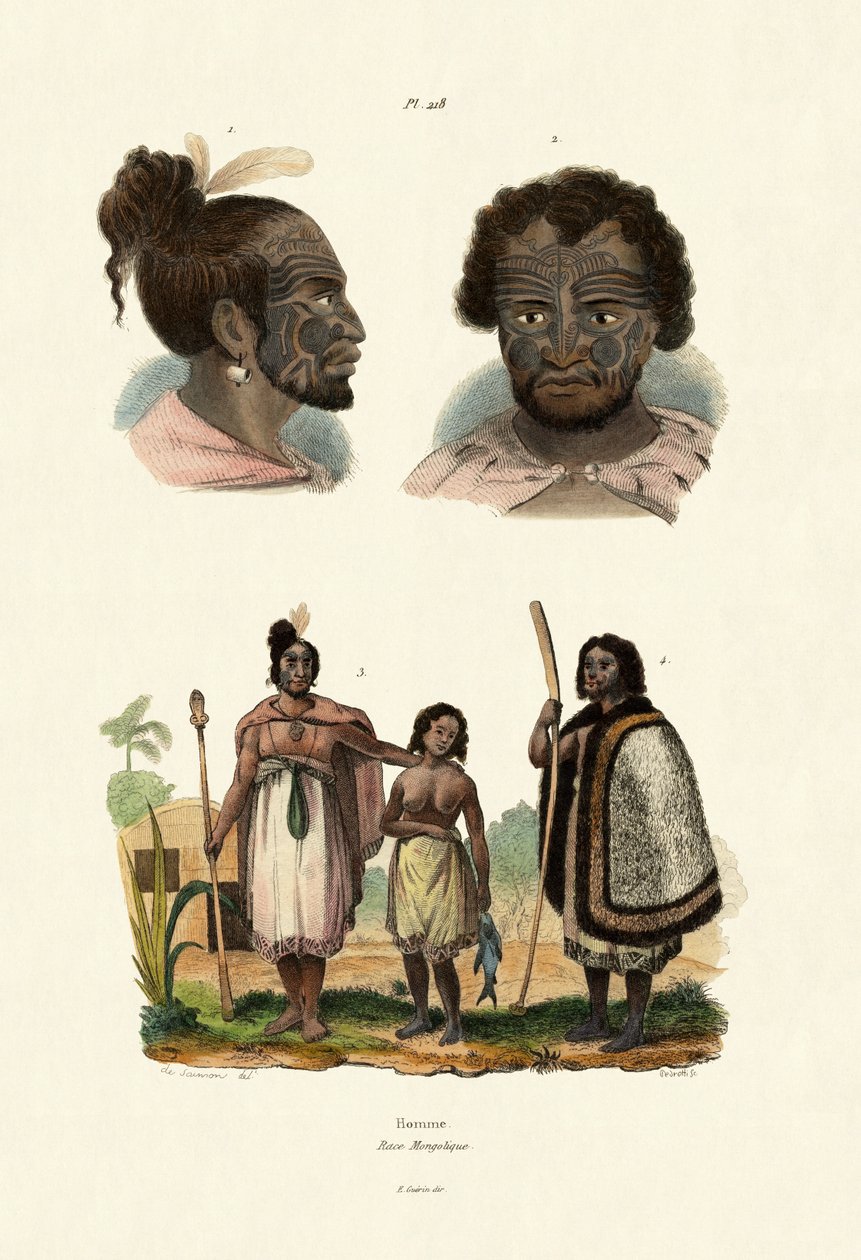 Mongoler, 1833-39 av French School
