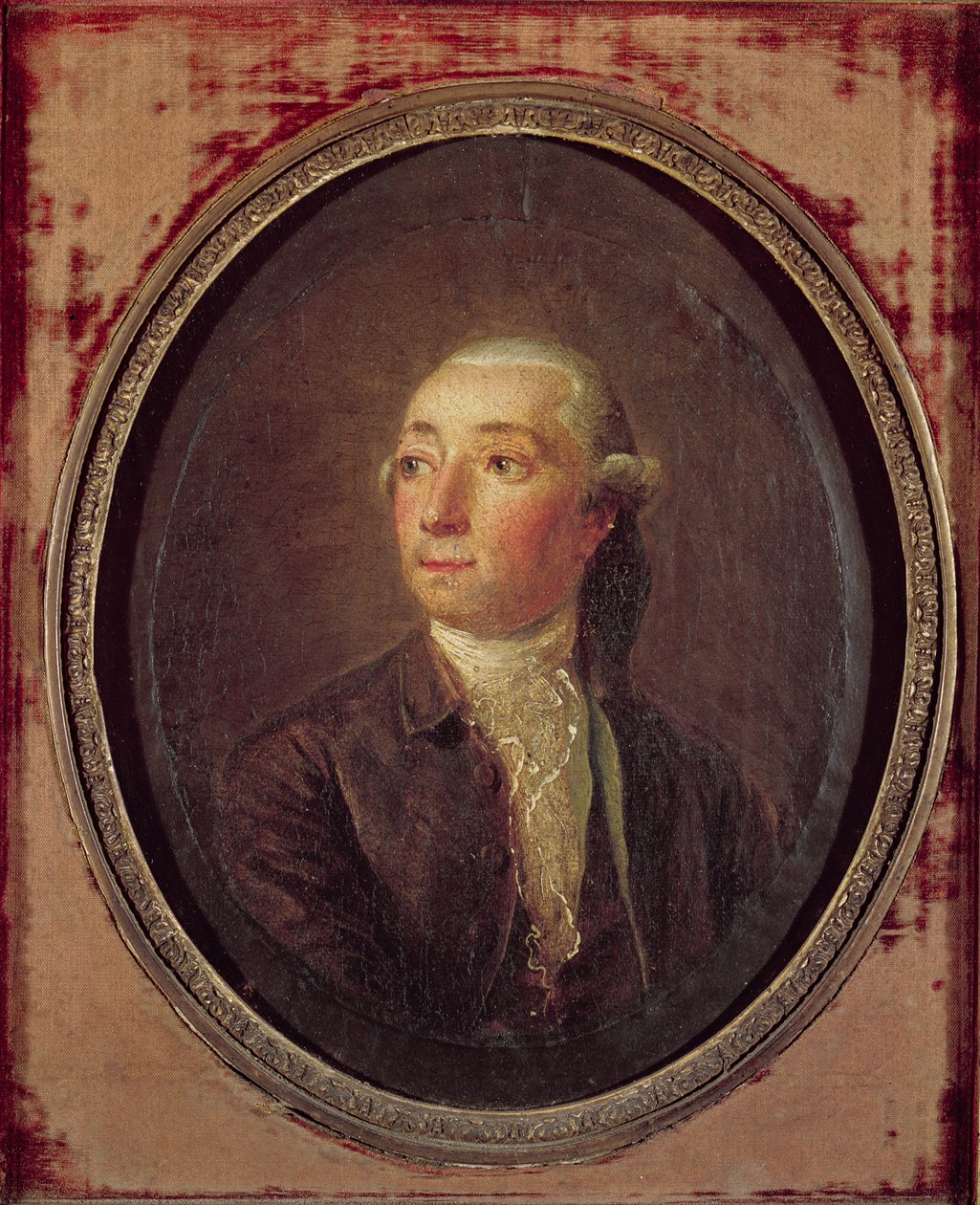 Nicolas Restif de la Bretonne (1734-1806) av French School
