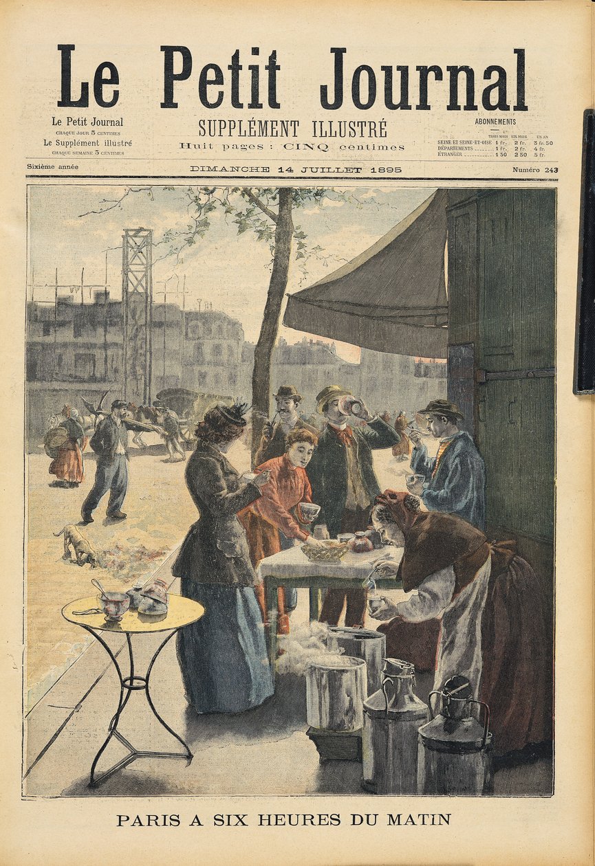 Paris klockan sex på morgonen, från 