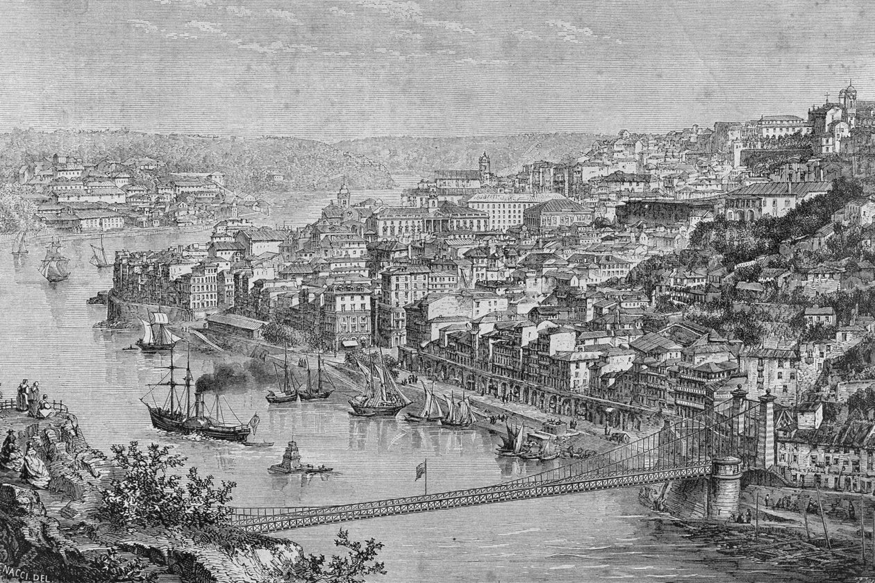 Porto på 1860-talet av French School