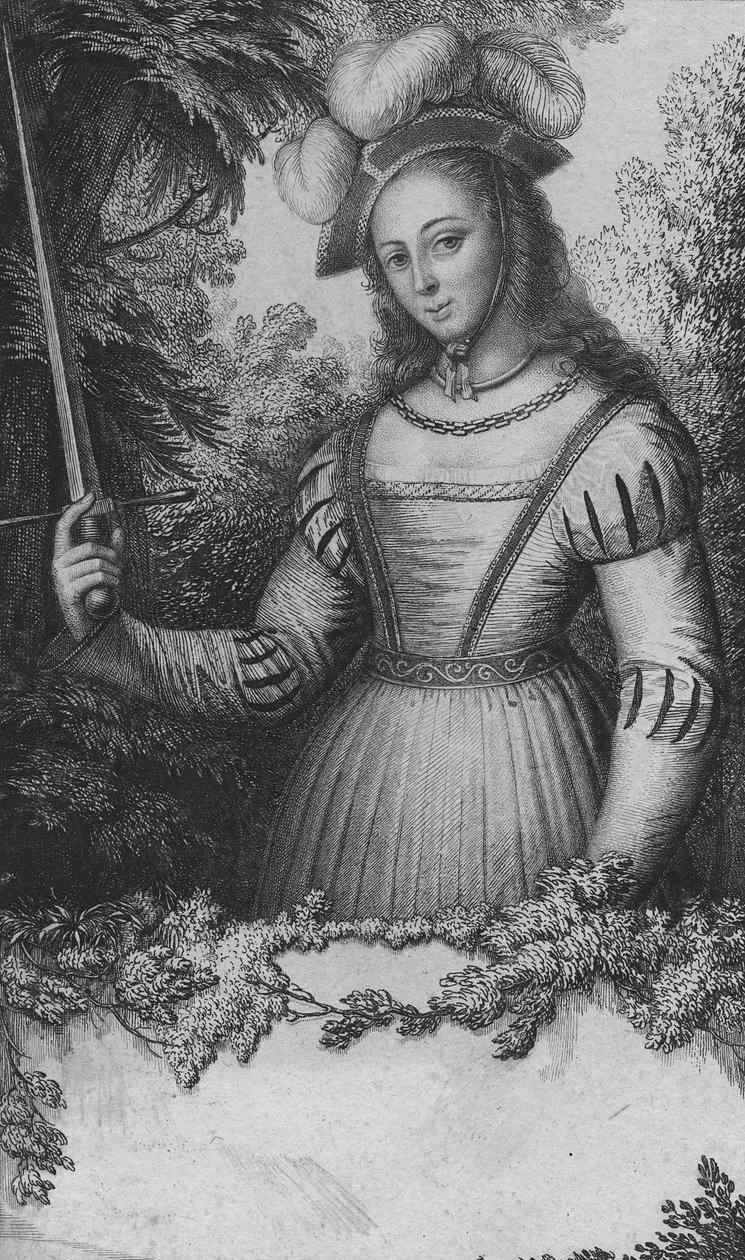 Porträtt av Jeanne d