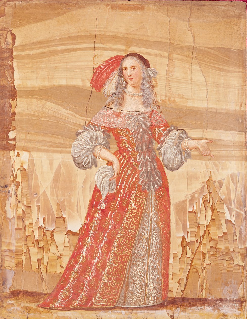 Porträtt av Madeleine Bejart (1618-72) i rollen som Madelon i 