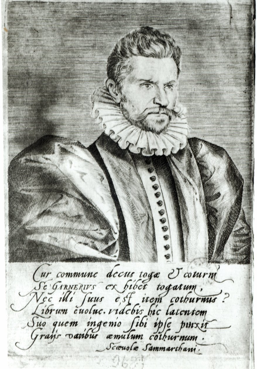 Porträtt av Robert Garnier (1534-90) av French School