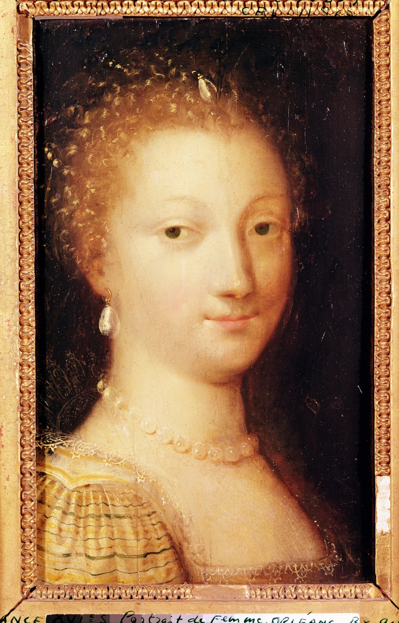 Porträtt av en kvinna av French School