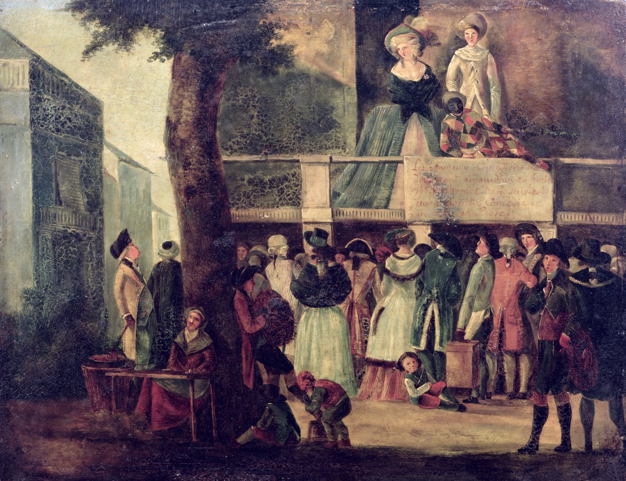 Gatumarknad av French School