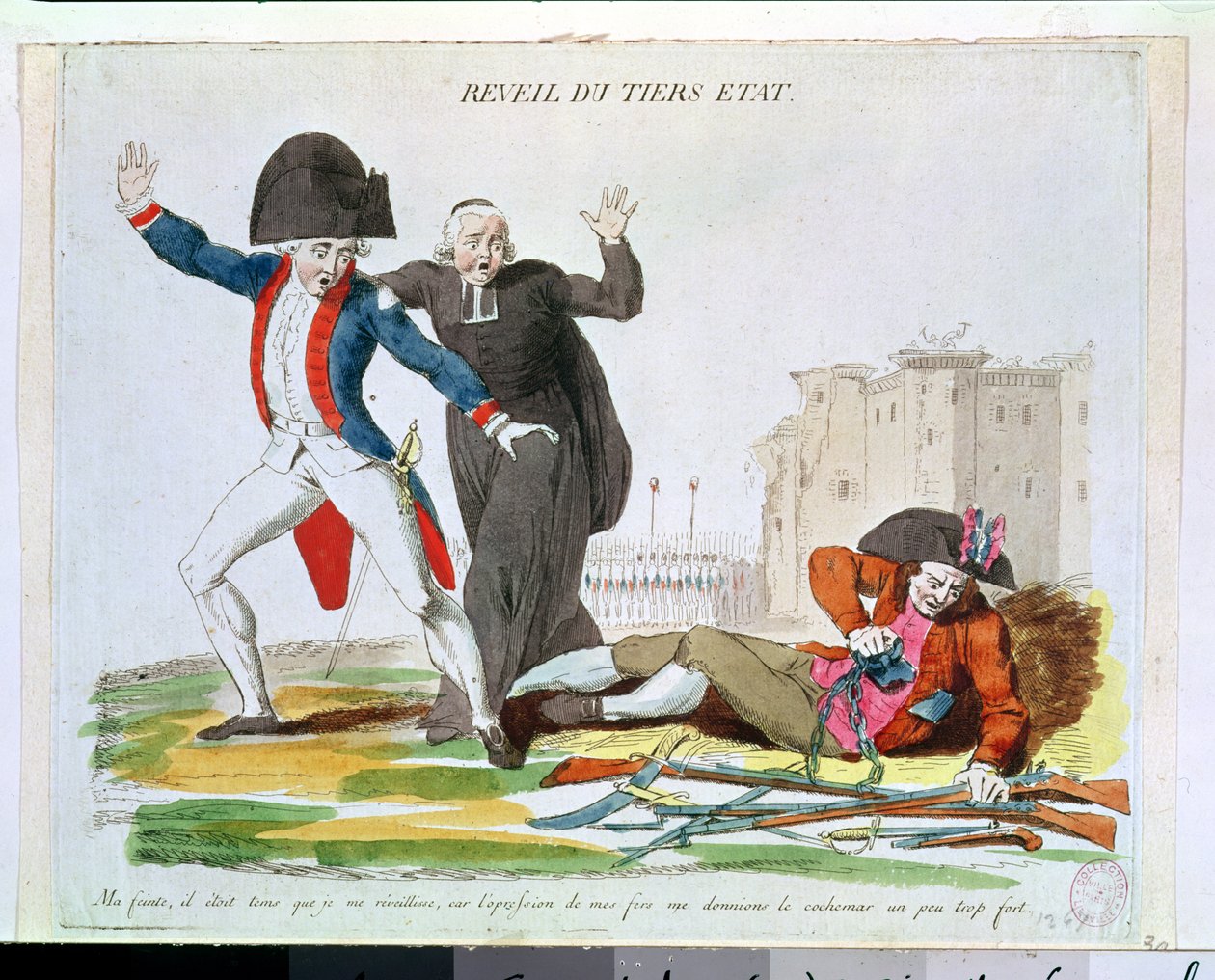 The Awakening of the Third Estate, juli 1789 (se även 266297) av French School