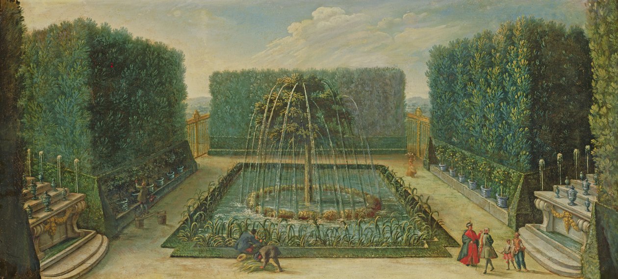 Bosquet du Marais, tidigt 1700-tal av French School