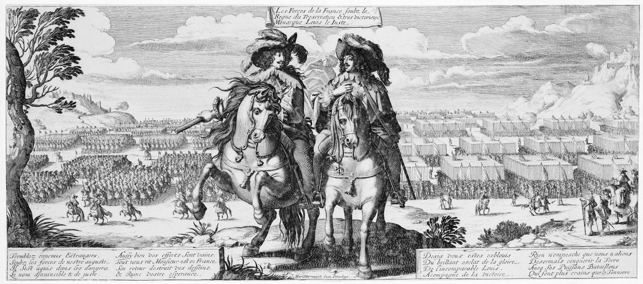 Ludvig den rättvises segrar, 1627 av French School