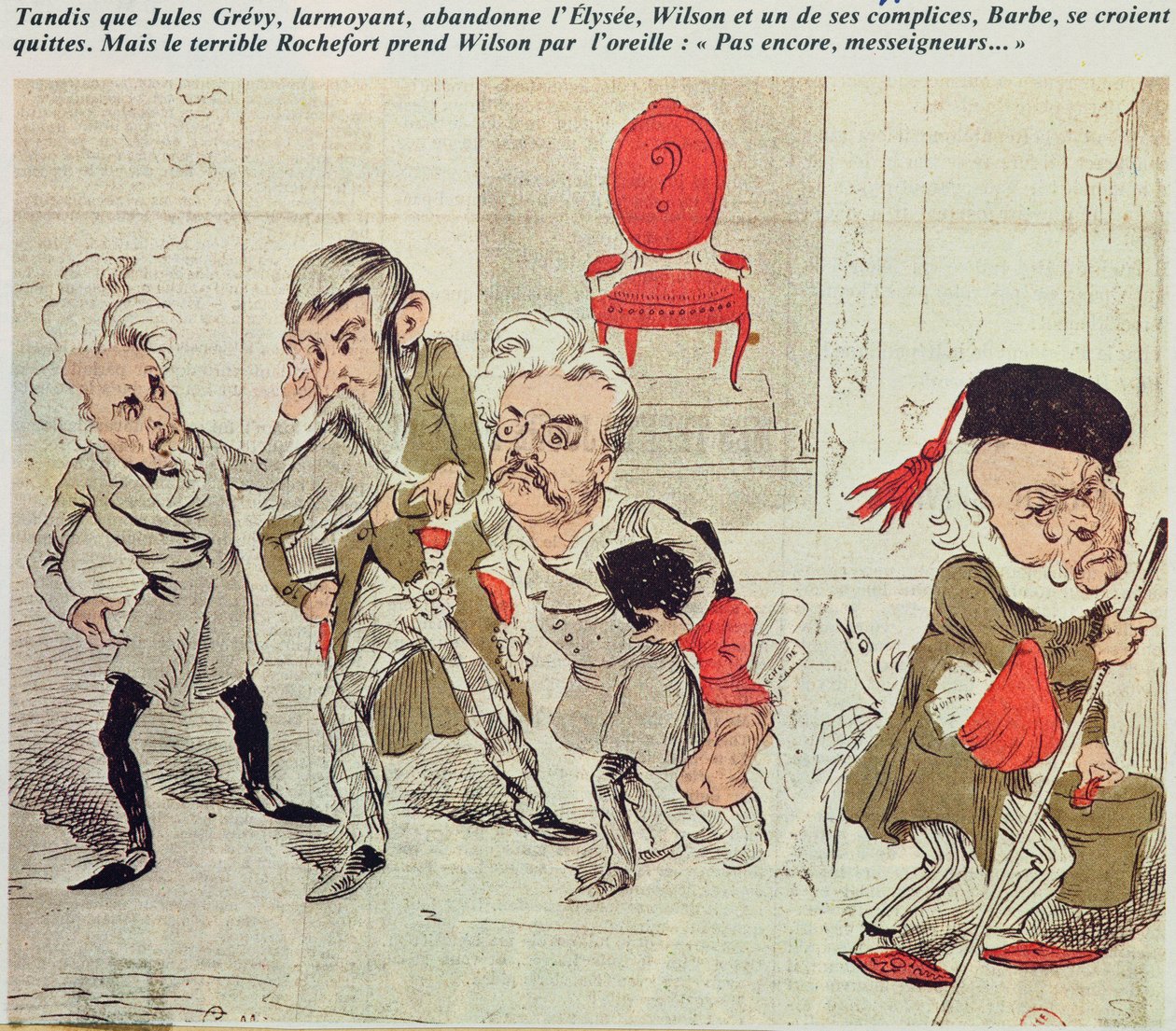 Wilson-affären, 1887 av French School