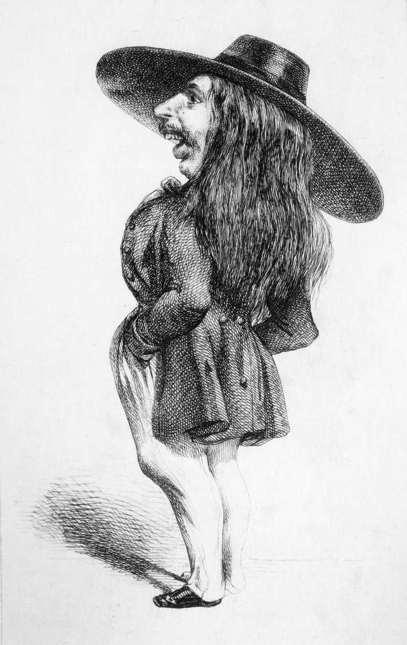 Theophile Gautier (1811-72) av French School
