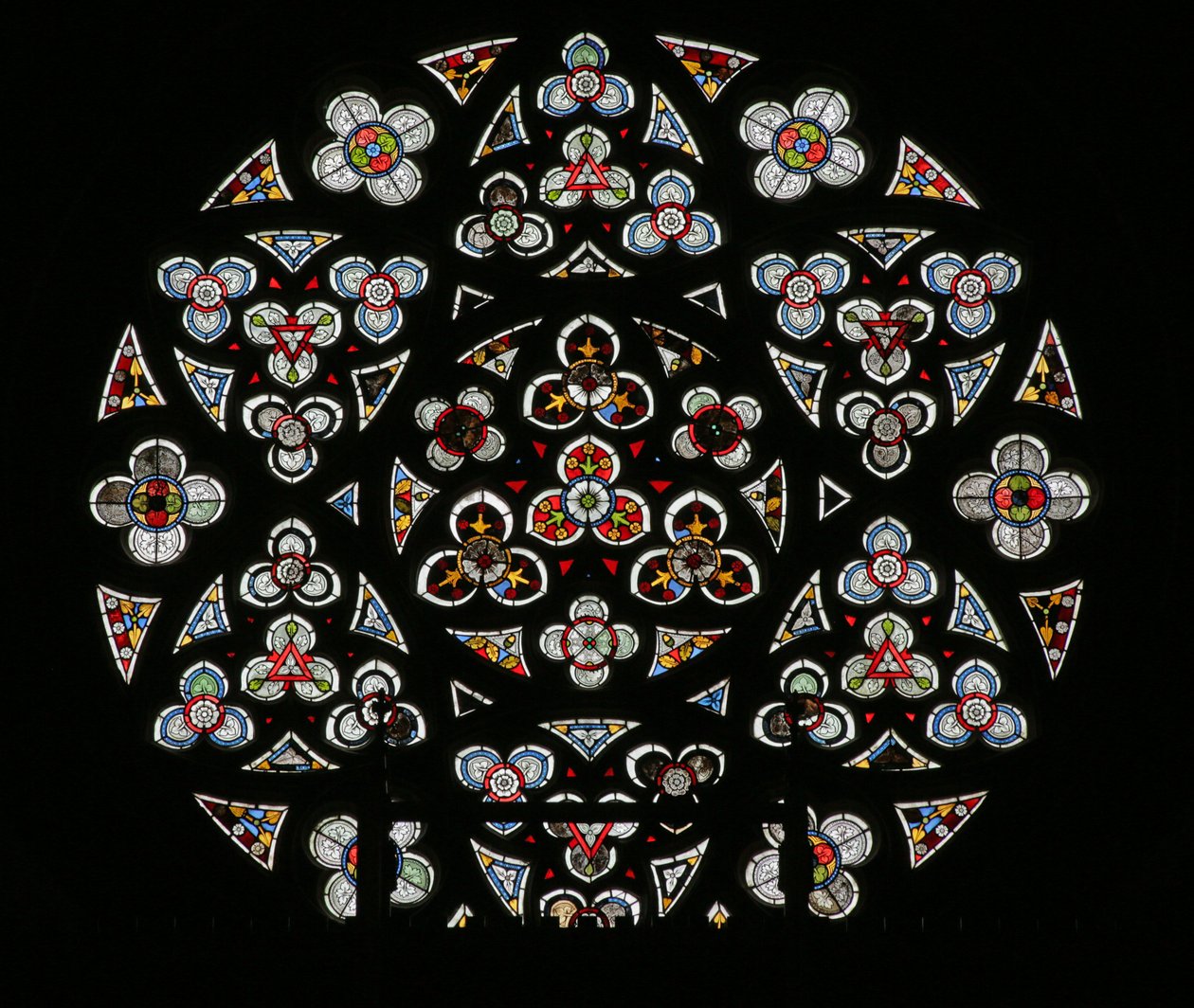Västrostfönster, 1300-1900-tal av French School