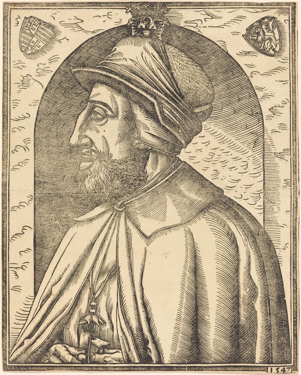 kung Ferdinand av Österrike av French 16th Century