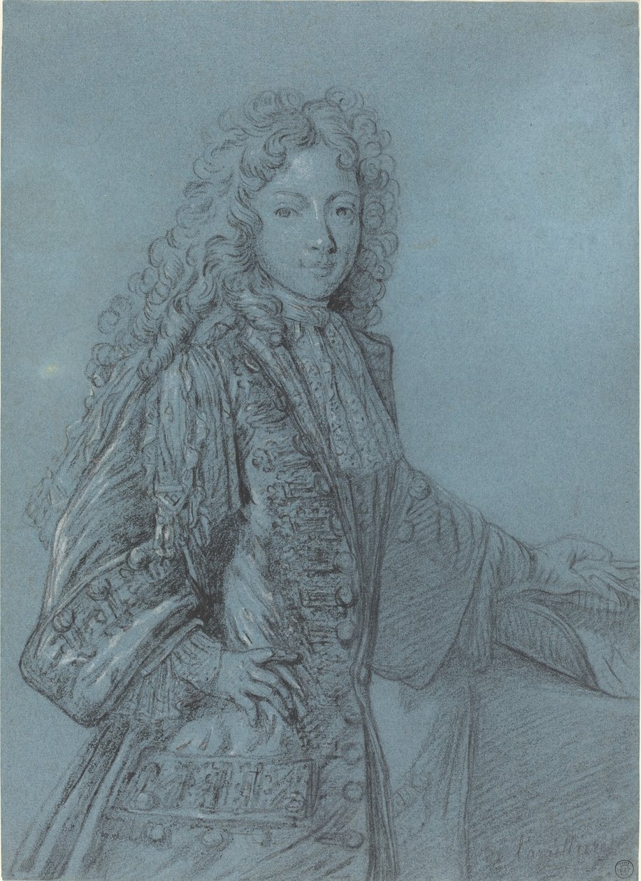 Porträtt av en pojke av French 17th Century