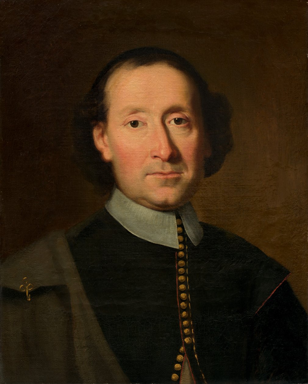 Porträtt av en man av French 17th Century