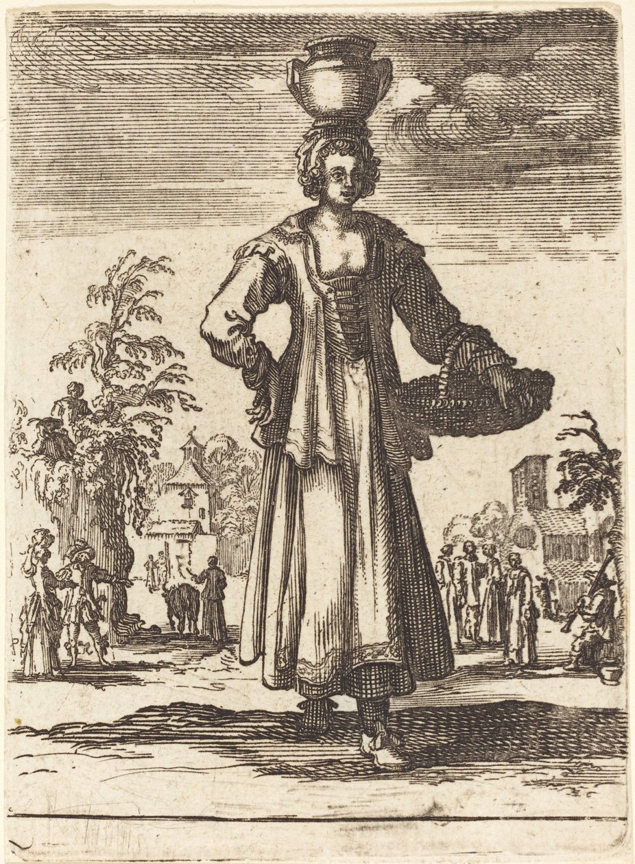 The Milkmaid av French 17th Century