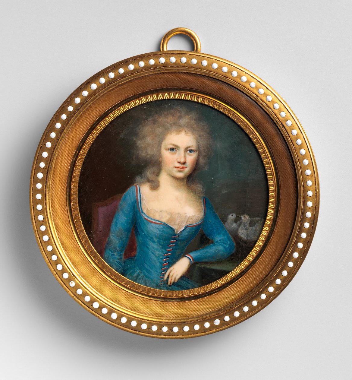 Porträtt av en kvinna. av French Painter