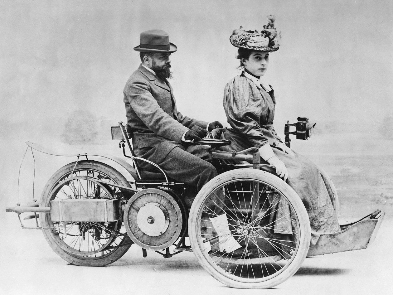 Bollées Cart, 1896 av French Photographer
