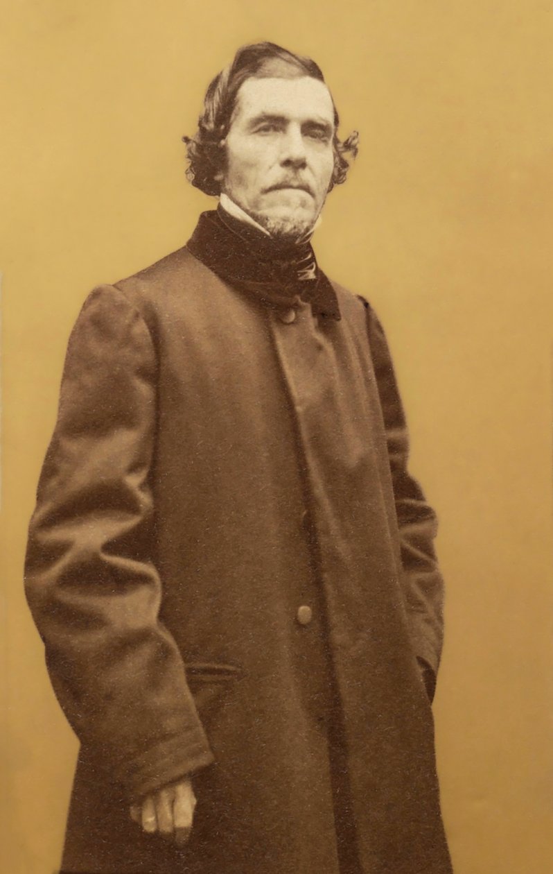 Ferdinand Victor Eugene Delacroix. (skriva ut) av French Photographer