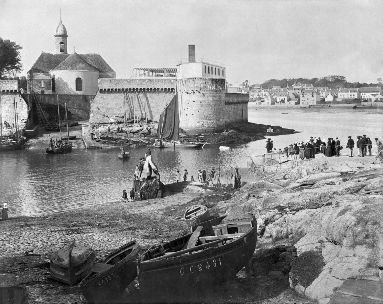 Hamnen, Concarneau av French Photographer