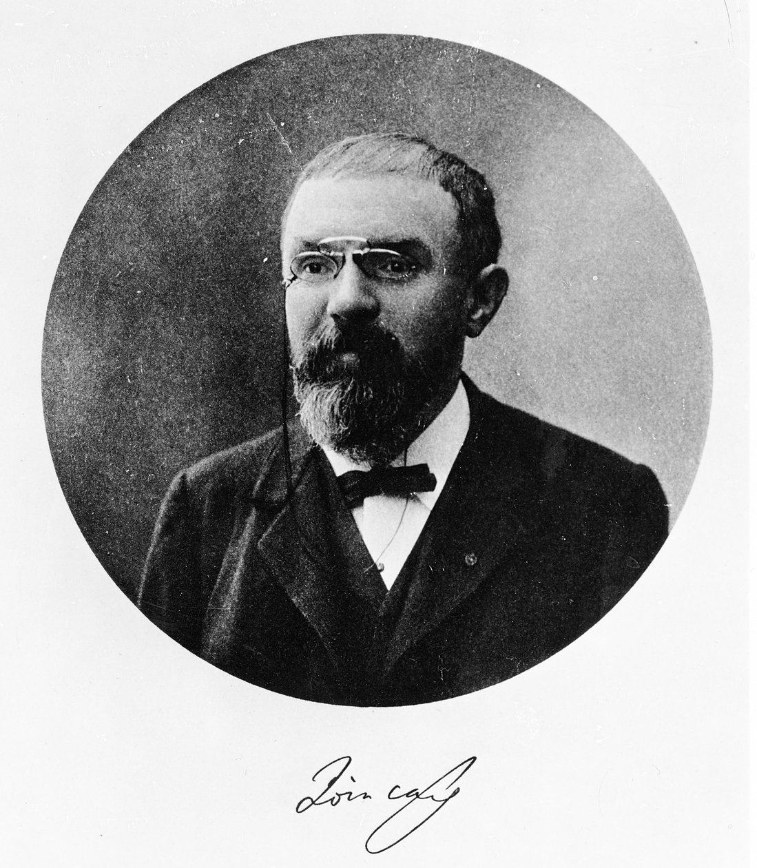 Henri Poincare av French Photographer