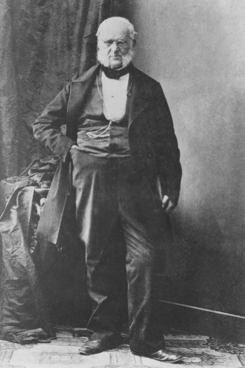 Porträtt av Casimir Pfyffer von Altishofen av French Photographer