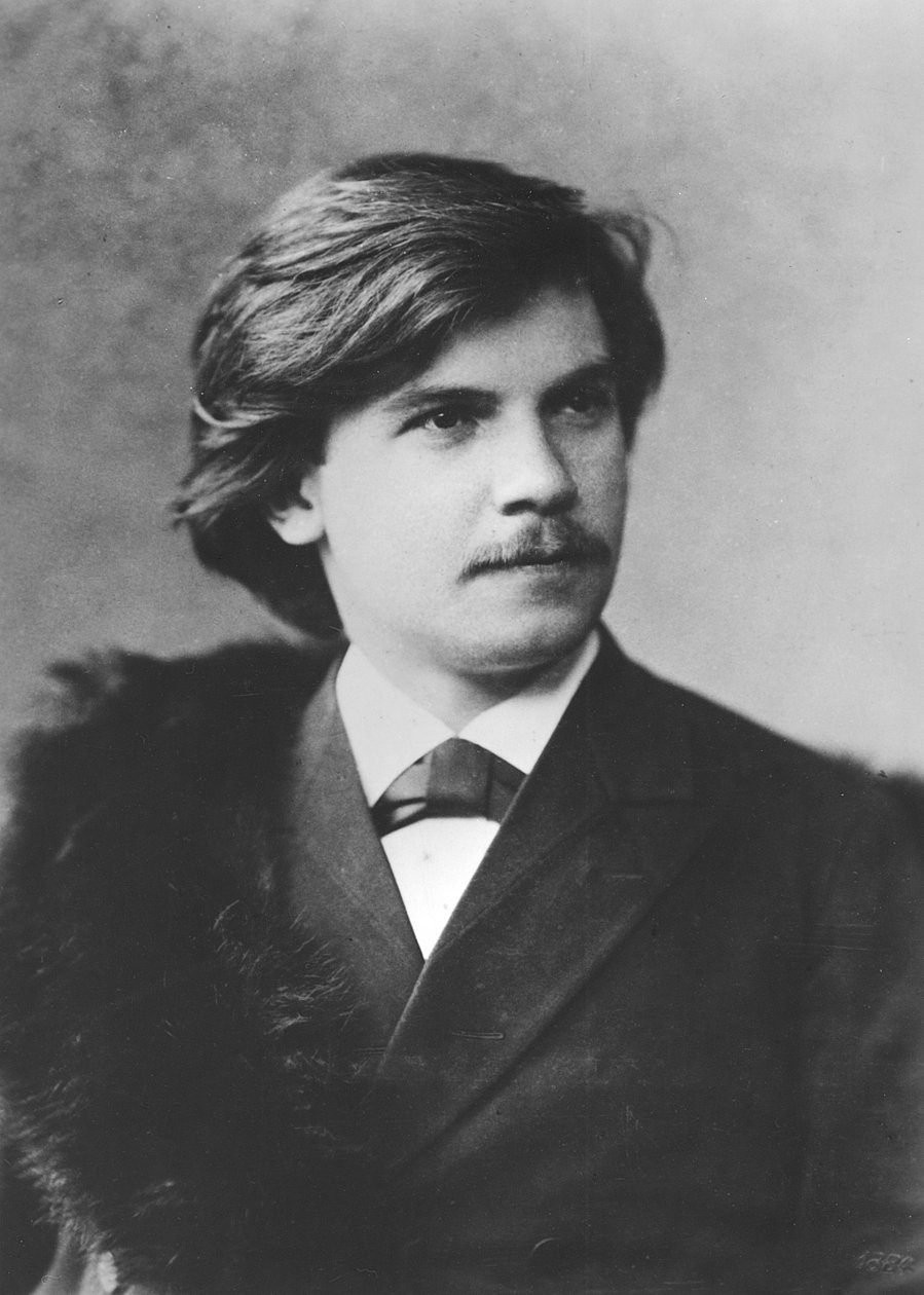 Porträtt av Eugene dAlbert av French Photographer