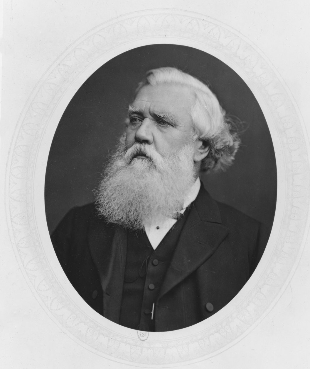 Porträtt av Henry Layard, ca 1880 av French Photographer