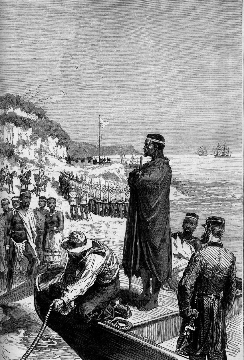Anglo-Zulu-kriget i Sydafrika av French School