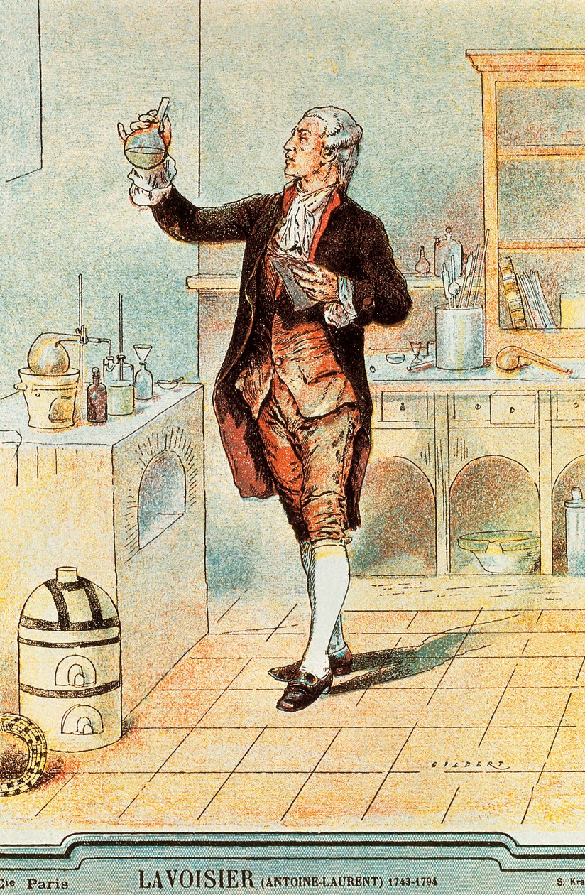 Antoine Laurent Lavoisier av French School